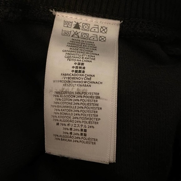 Michael Kors Black Velvet Drawstring Pants - Picture 3 of 5